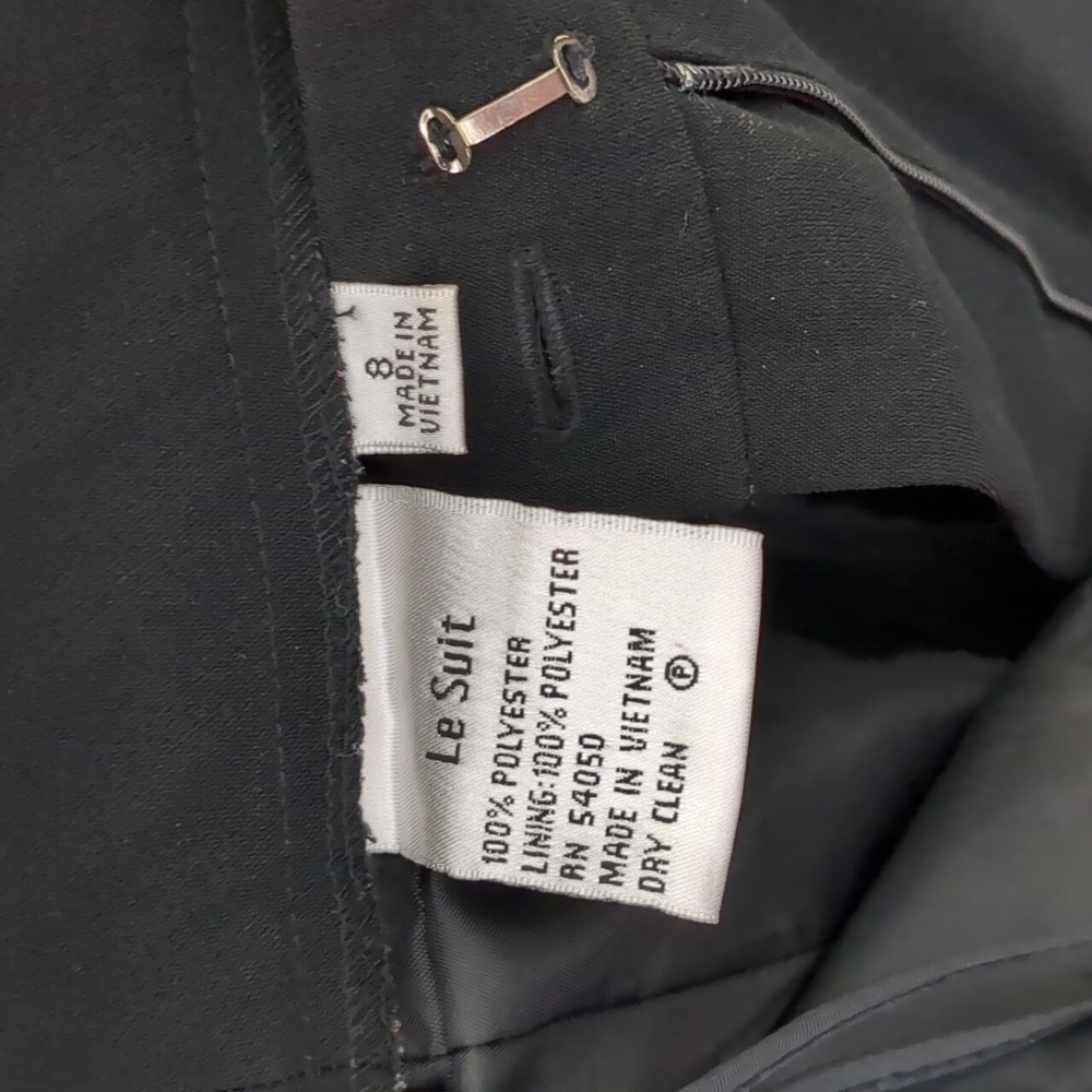 Le Suit Slacks Pants Women's Size 8 - Picture 2 of 3